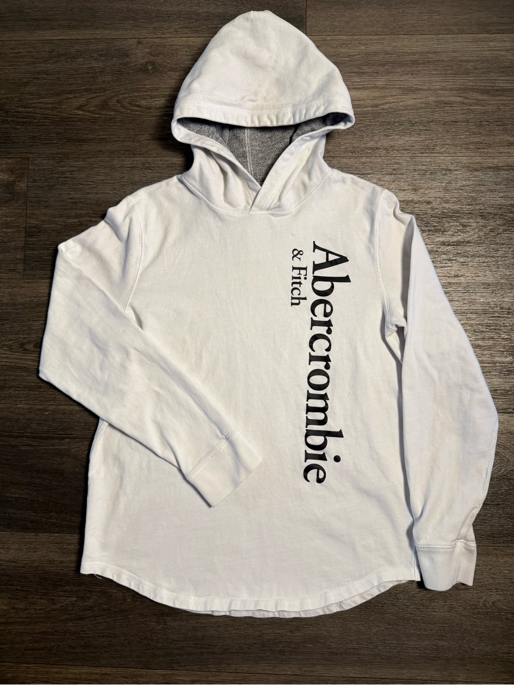 Abercrombie & Fitch Women’s White Hoodie